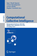 Computational Collective Intelligence: 8th International Conference, ICCCI 2016, Halkidiki, Greece, September 28-30, 2016. Proceedings, Part II