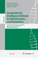 Computational Intelligence Methods for Bioinformatics and Biostatistics: 10th International Meeting, Cibb 2013, Nice, France, June 20-22, 2013, Revised Selected Papers