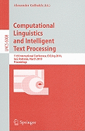 Computational Linguistics and Intelligent Text Processing: 11th International Conference, CICLing 2010, Iasi, Romania, March 21-27, 2010, Proceedings