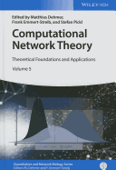 Computational Network Theory: Theoretical Foundations and Applications
