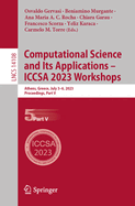 Computational Science and Its Applications - Iccsa 2023 Workshops: Athens, Greece, July 3-6, 2023, Proceedings, Part V