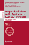 Computational Science and Its Applications - ICCSA 2024 Workshops: Hanoi, Vietnam, July 1-4, 2024, Proceedings, Part IX