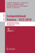 Computational Science - Iccs 2018: 18th International Conference, Wuxi, China, June 11-13, 2018, Proceedings, Part II