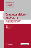 Computer Vision -  ACCV 2016: 13th Asian Conference on Computer Vision, Taipei, Taiwan, November 20-24, 2016, Revised Selected Papers, Part I
