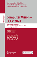 Computer Vision - ECCV 2024: 18th European Conference, Milan, Italy, September 29-October 4, 2024, Proceedings, Part XXXVI