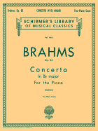 Concerto No. 2 in Bb, Op. 83: Schirmer Library of Classics Volume 1465 Piano Duet