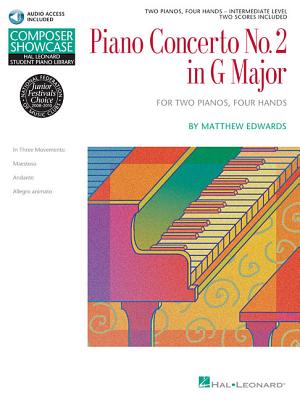 Concerto No.2 In G For 2 Pianos, 4 Hands - Edwards, Matthew (Composer)