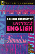 Concise Dictionary of Correct English