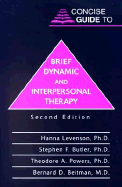 Concise Guide to Brief Dynamic and Interpersonal Therapy