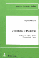 Consistency of Phenotype: A Study of Gottfried Benn's Views on Lyric Poetry