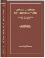 Constitution of the United Nations: Analysis of Structure and Function