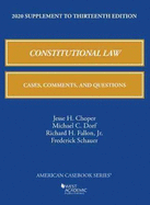 Constitutional Law: Cases, Comments, and Questions, 2020 Supplement