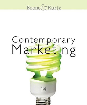 Contemporary Marketing - Boone, Louis E, and Kurtz, David L