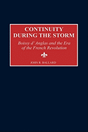 Continuity During the Storm: Boissy D'Anglas and the Era of the French Revolution