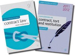 Contract Law + Core Statutes on Contract, Tort and Restitution 2011-12 Value Pack