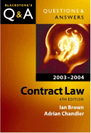 Contract Law - Brown, Ian, and Chandler, Adrian (Contributions by)