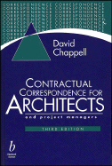 Contractual Correspondence for Architects and Project Managers - Chappell, David