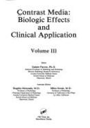 Contrast Media: Bio Eff Cln ASP Vol III of a 3-Volume Set