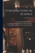 Contributions in Science; no.488 (2002: Apr.)