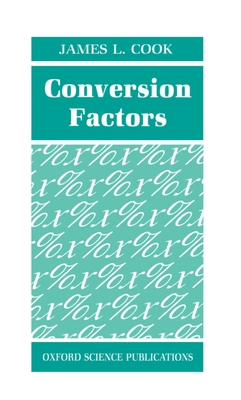 Conversion Factors - Cook, James L