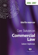 Core Statutes on Commercial and Consumer Law - Stephenson, Graham