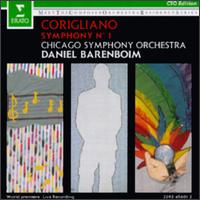 Corigliano: Symphony No. 1 - John Sharp (cello); Stephen Hough (piano); Chicago Symphony Orchestra; Daniel Barenboim (conductor)