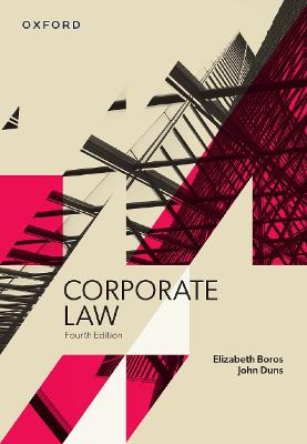 Corporate Law - Boros, and Duns