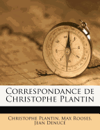 Correspondance de Christophe Plantin