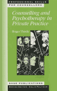 Counselling and Psychotherapy in Private Practice