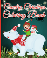 Country Christmas Coloring Book: 50 Large Print Christmas Scenes for Relaxing Fun, Designs with Santas, Snowmen