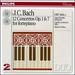 J.C. Bach: 12 Concertos Op. 1 & 7 for Fortepiano