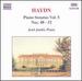 Haydn: Piano Sonatas, Vol. 5, Nos. 48-52