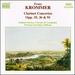 Krommer: Clarinet Concertos in E Flat, Opp. 36 and 91 / Concerto in E Flat for Two Clarinets, Op. 35