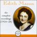 Edith Mason: the Complete Recordings (1924-28)