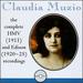 Claudia Muzio: the Complete Hmv (1911) & Edison (1920-25) Recordings