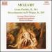 Mozart: Gran Partita / Divertimento in D