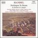 Handel-Te Deum in D Major Hwv 283  Te Deum in a Major Hwv 282 / U. Andersen  Dixon  Mields  M. Wilde  Helbich