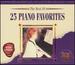 Best of 25 Piano Favorites