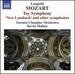 Leopold Mozart: Symphonies