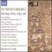 Schoenberg: String Trio Op. 45, Four Pieces for Mixed Chorus