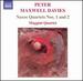 Peter Maxwell Davies: Naxos Quartets 1 & 2