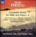 Enescu: Violin & Piano Works 2 [Axel Strauss; Ilya Poletaev] [Naxos: 8572692]