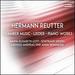 Reutter: Chamber Music/Lieder [Maria-Elisabeth Lott; Sontraud Speidel; Andreas Beinhauer; Anna Beinhauer] [Capriccio: C5336]