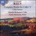 Ferdinand Ries: Complete Works for Cello, Vol. 1 [Martin Rummel; Stefan Stroissnig] [Naxos: 8573726]