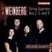 Weinberg: String Quartets Vol. 1 [Arcadia Quartet] [Chandos Records: Chan 20158]