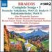 Brahms: Complete Songs, Vol. 3