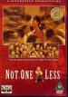 Not One Less [Dvd] [2001]