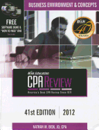 CPA Comprehensive Exam Review: Business Environment & Concepts