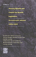 CPAG's Housing Benefit and Council Tax Benefit Legislation 2004-2005