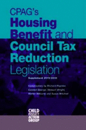 CPAG's Housing Benefit and Council Tax Reduction Legislation 2015/16